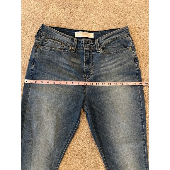 Levis Signature Mid Rise Skinny Sz 10 M 30/30 - Picture 5 of 9